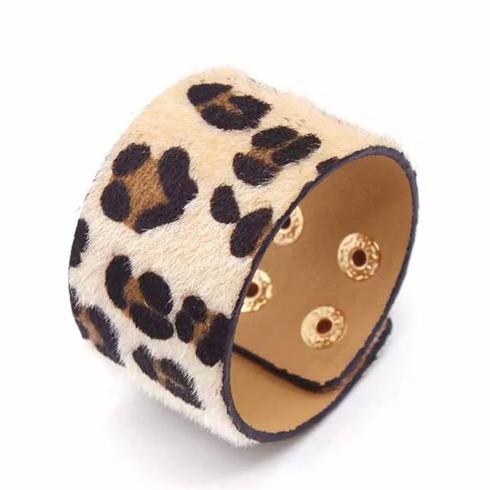 Vegan Leather Cuff Bracelet